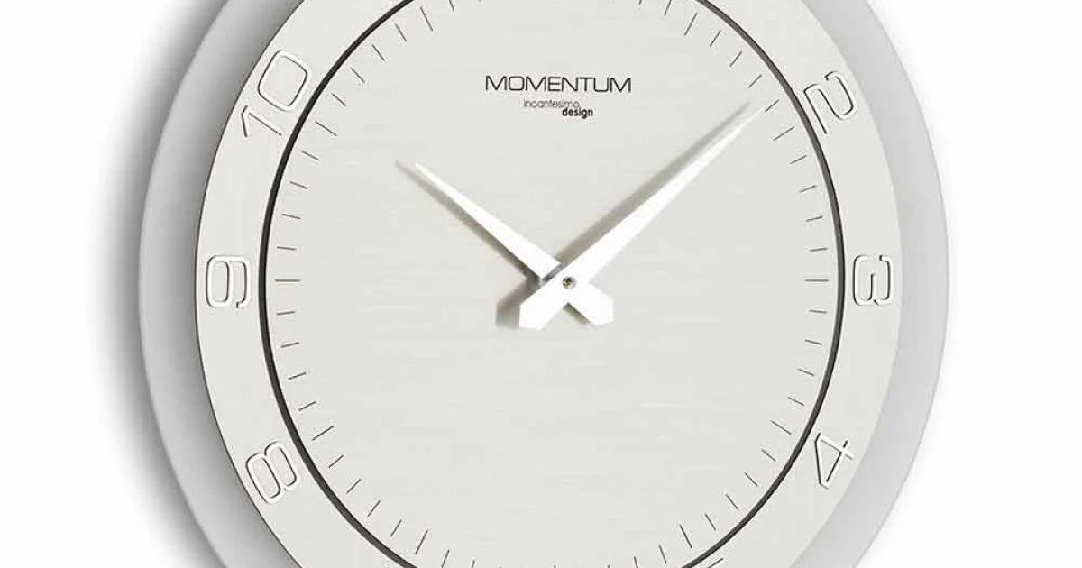 Orologio moderno da muro modello Dininho, made in Italy