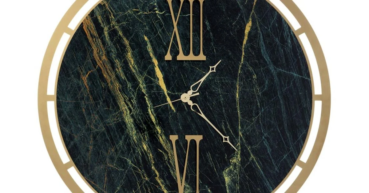 Orologio Realizzato in Ferro con 3 Lancette Made in Italy - Stella