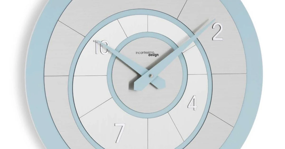 Orologio Rotondo in PVC Semiespanso ad Alta Densità Made in Italy - Creative