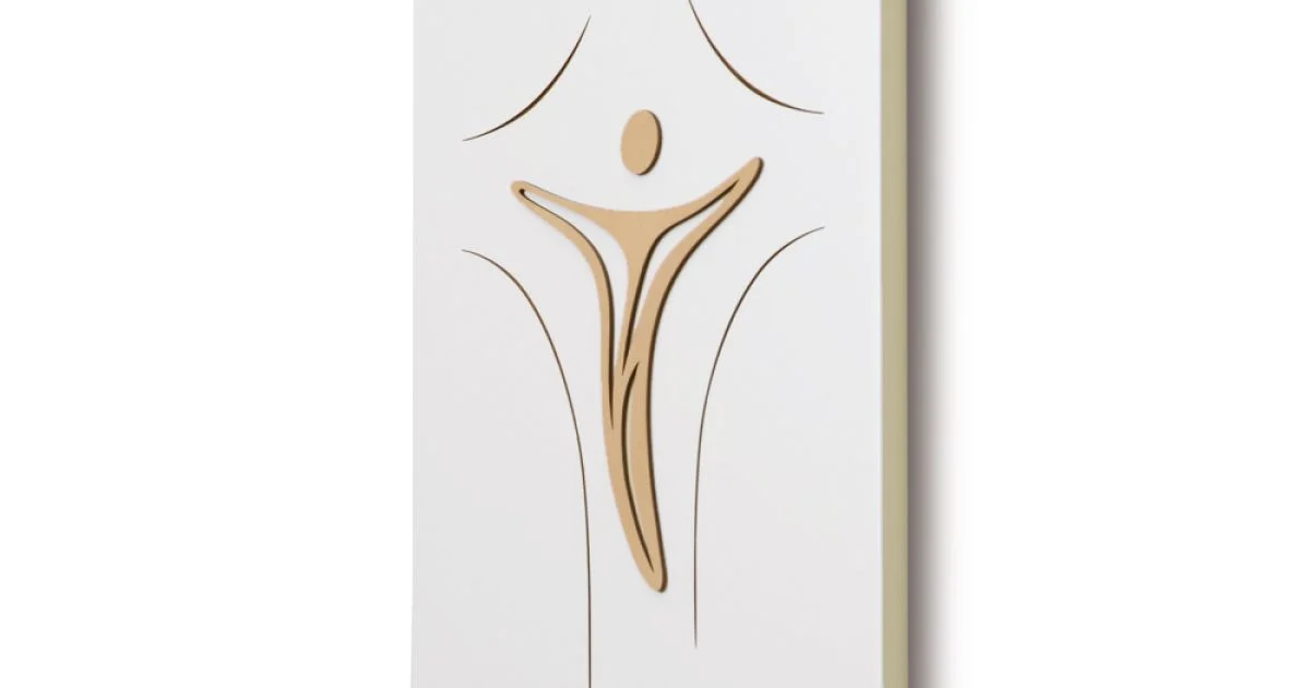 Pannello che Raffigura Jesus Inciso a Laser Made in Italy - Bice