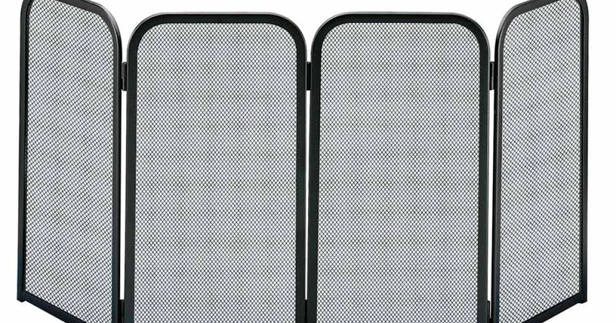 Parascintille con 4 Ante Realizzato in Metallo Made in Italy - Coniglio