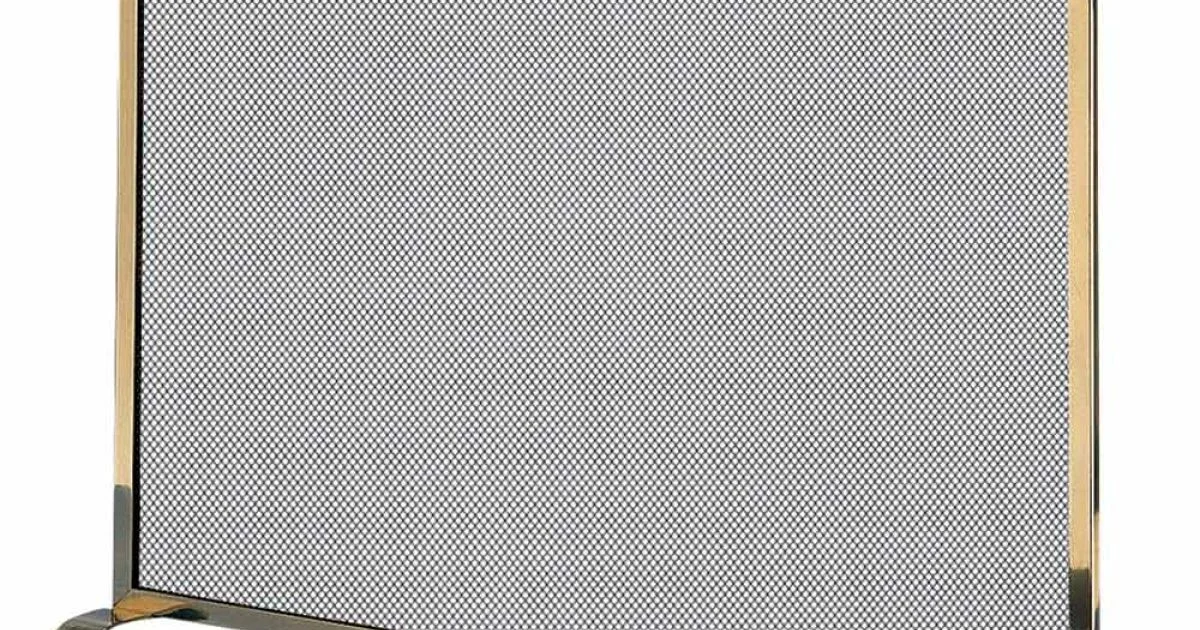 Parascintille in Ottone con Rete in Acciaio Made in Italy - Tartaruga