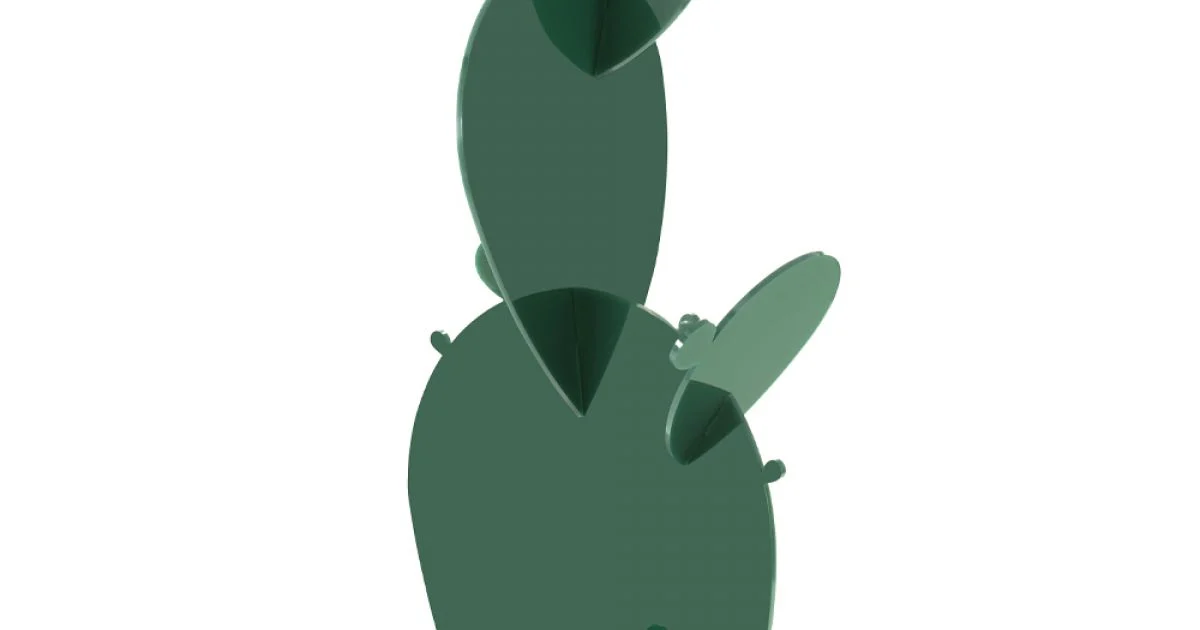 Pianta Fico di Decoro in Plexiglass Colorato Riciclabile Design - Kakta
