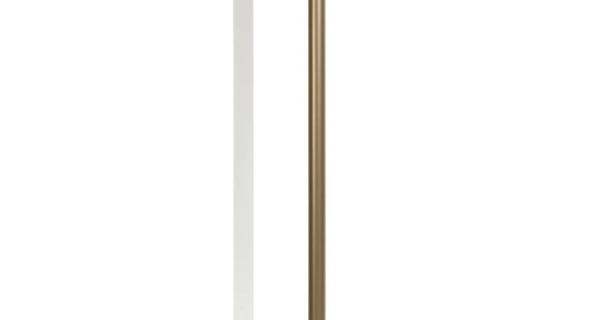 Piantana Moderna in Metallo con Doppia Illuminazione Made in Italy - Roman