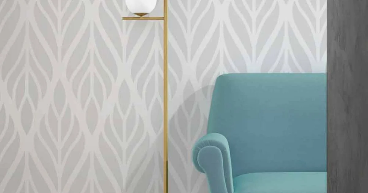 Piantana Moderna in Metallo Finitura Ottone e Vetro Opale Made in Italy - Carima