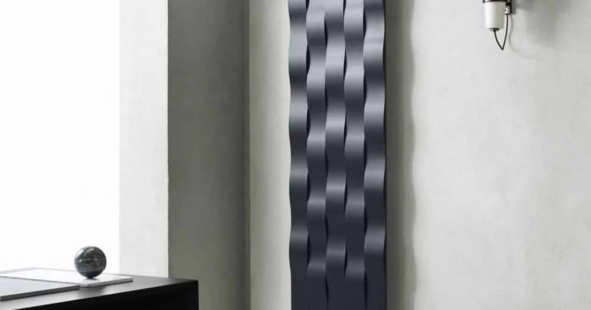 Piastra Radiante Elettrica in Acciaio Design a 5 Barre fino a 1000 Watt - River
