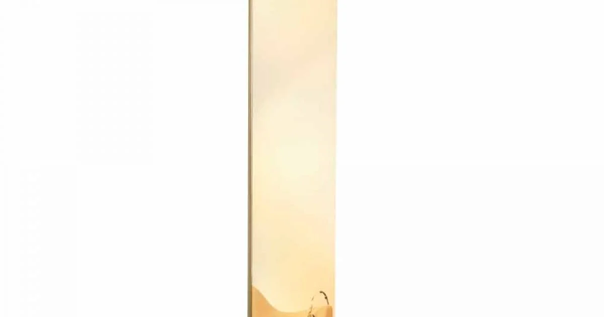 Piastra Radiante Elettrica Verticale in Oro Design Moderno fino a 1000 W - Ice