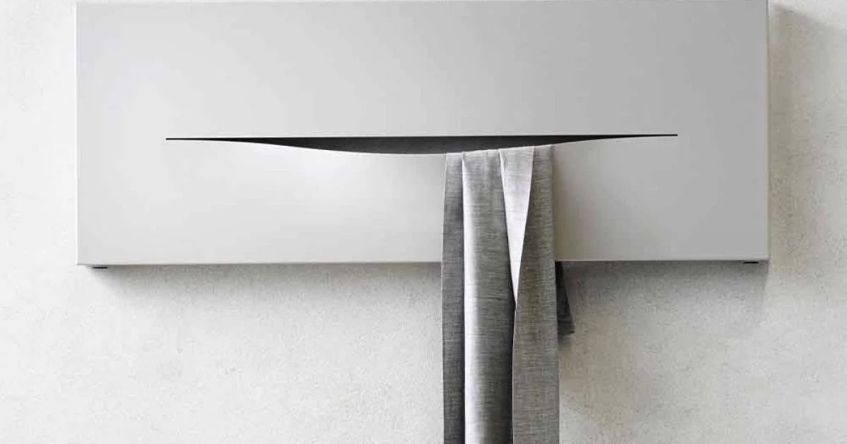 Piastra Radiante Idraulica Orizzontale Design in Acciaio fino 820 W - Cut