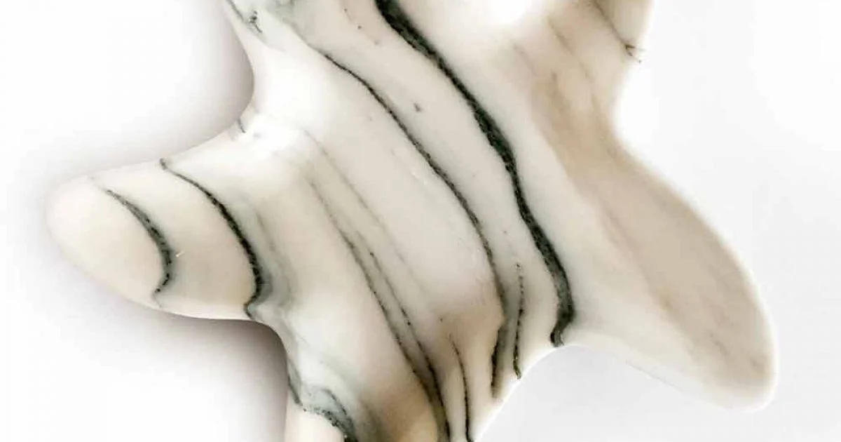Piattino Moderno in Marmo a Forma di Stella Marina Made in Italy - Ticcio