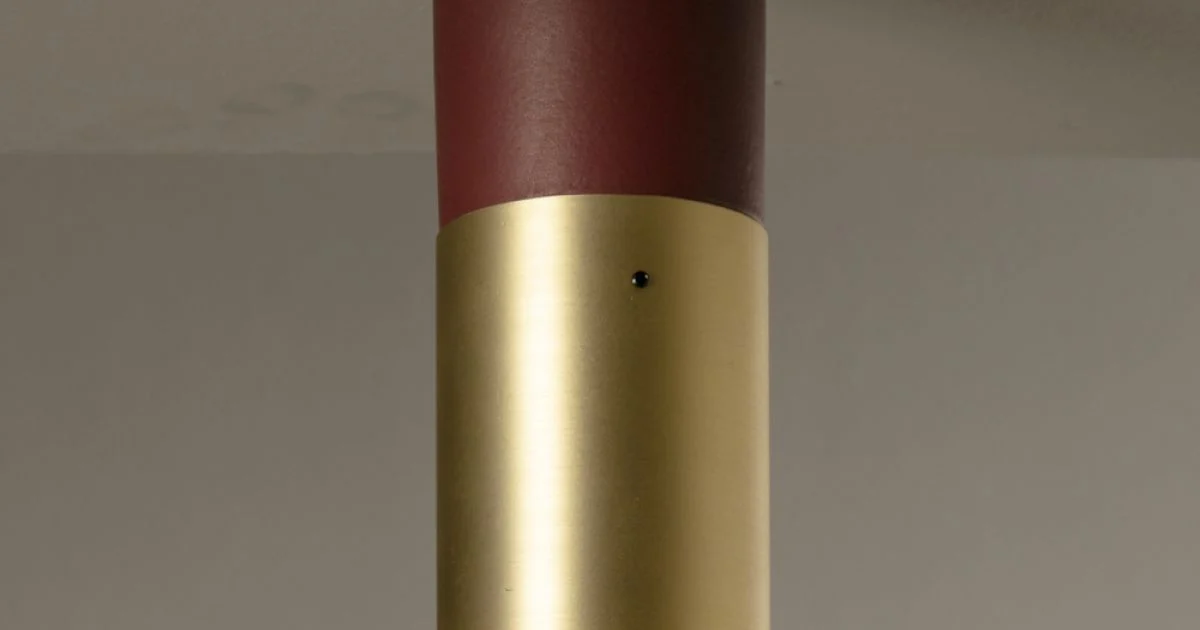 Plafoniera Artigianale in Ceramica e Ottone Realizzata in Italia - Toscot Match