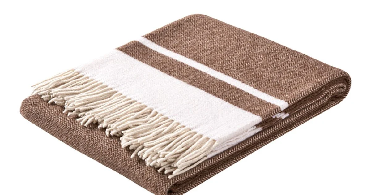 Plaid in Misto Lana Ultra-Morbido e Soffice Made in Italy - Caldoso