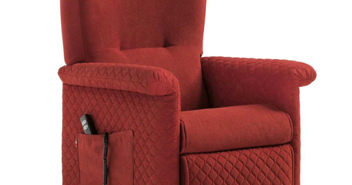Poltrona Alzapersona con 2 Motori e Funzioni Lift/Relax/Bed Made in Italy - Giorgia