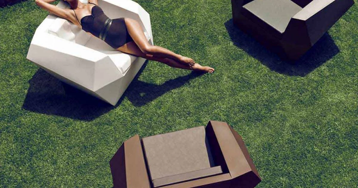 Poltrona da giardino Faz by Vondom design moderno in polietilene