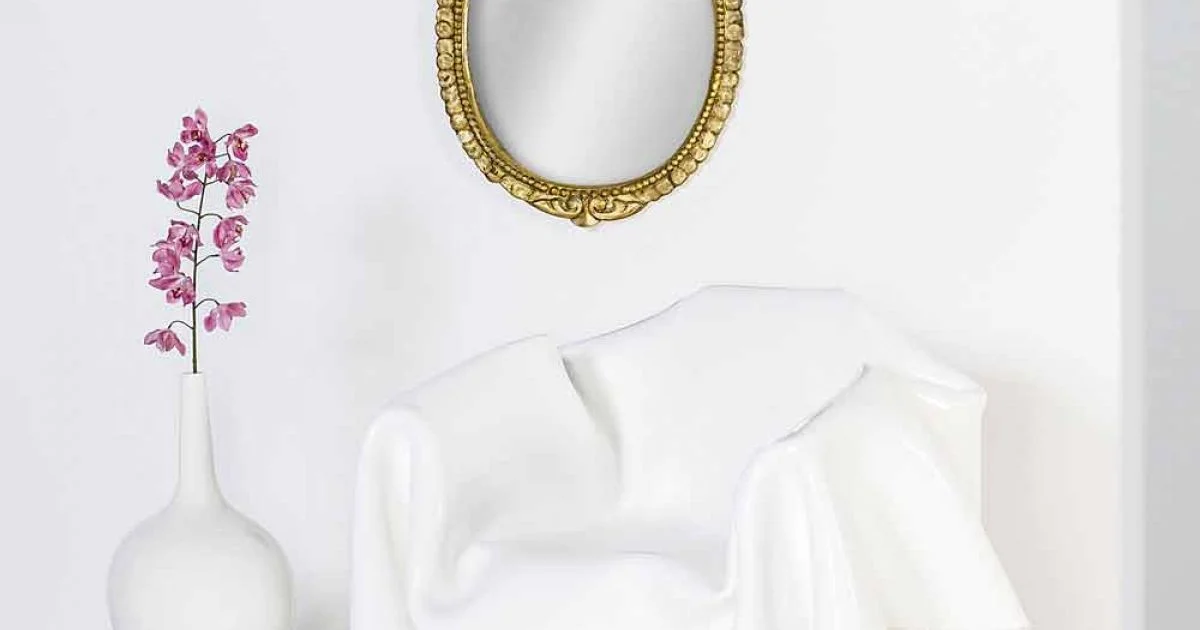 Poltrona di design moderno in plexiglass bianco Paris, made in Italy