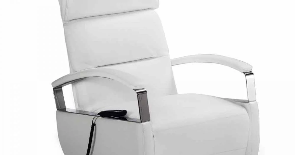 Poltrona girevole a 2 motori design moderno made in Italy Cassia