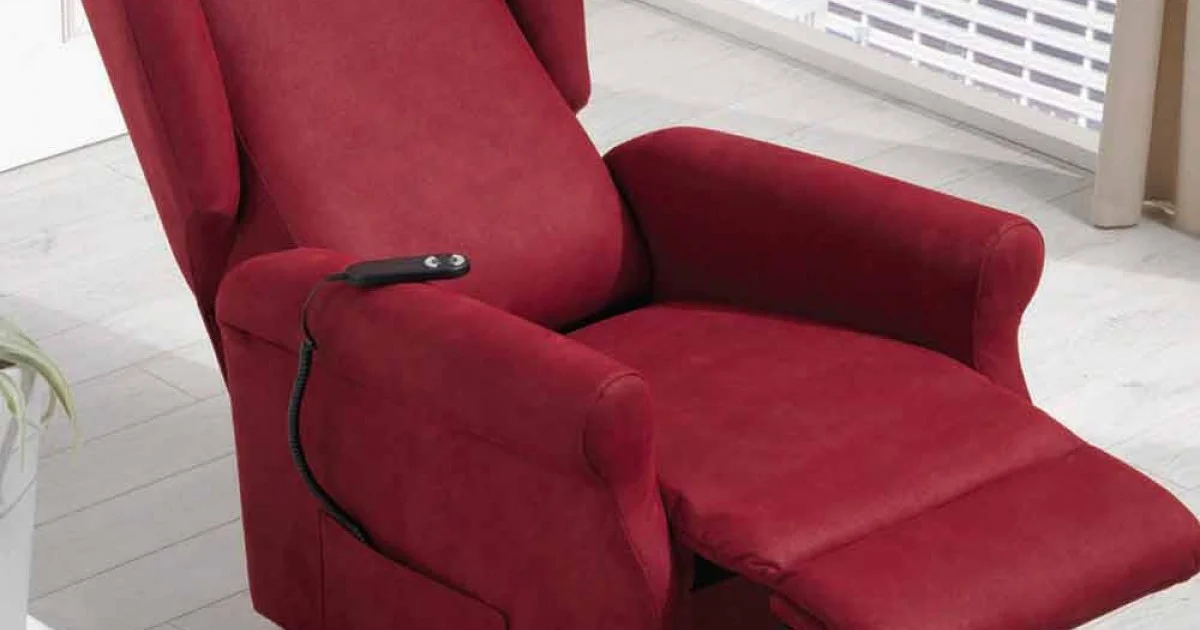 Poltrona relax alzapersona a 2 motori Via Verona, realizzata in Italia