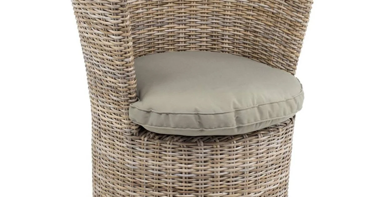 Poltroncina da Giardino in Kubù Cuscino Seduta Incluso – Calsifer