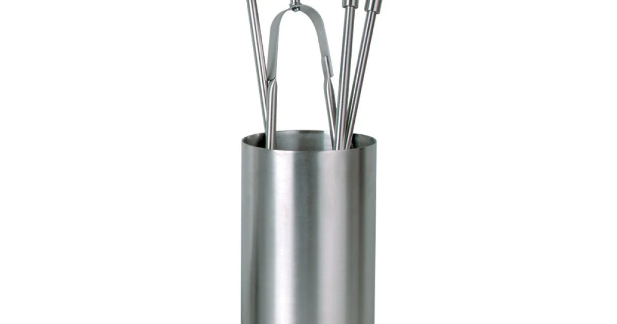 Porta Attrezzi in Acciaio Inox con 4 Accessori Made in Italy - Zaino