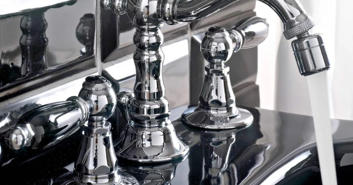 Rubinetteria Bidet 3 Fori Classica con Leve in Ottone Made in Italy- Noriana