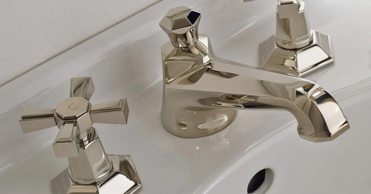 Rubinetteria Lavabo da Appoggio Design VIntage in Ottone Made in Italy – Silvana