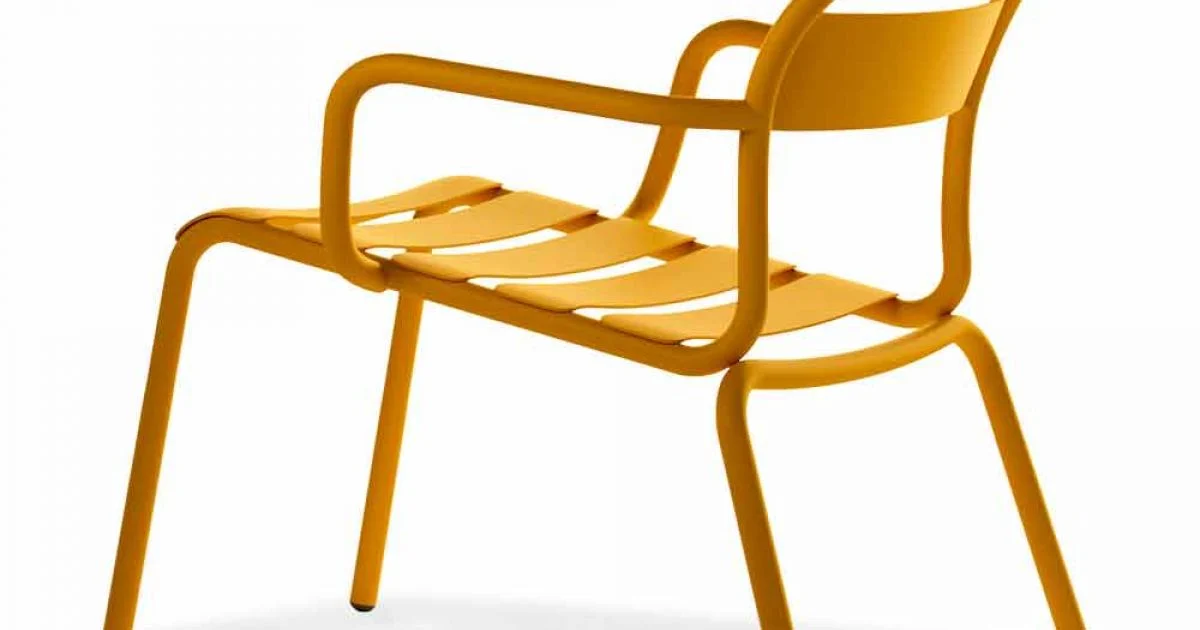 Chaise Longue da Esterno Impilabile in Alluminio Made in Italy, 2 Pezzi - Shyla