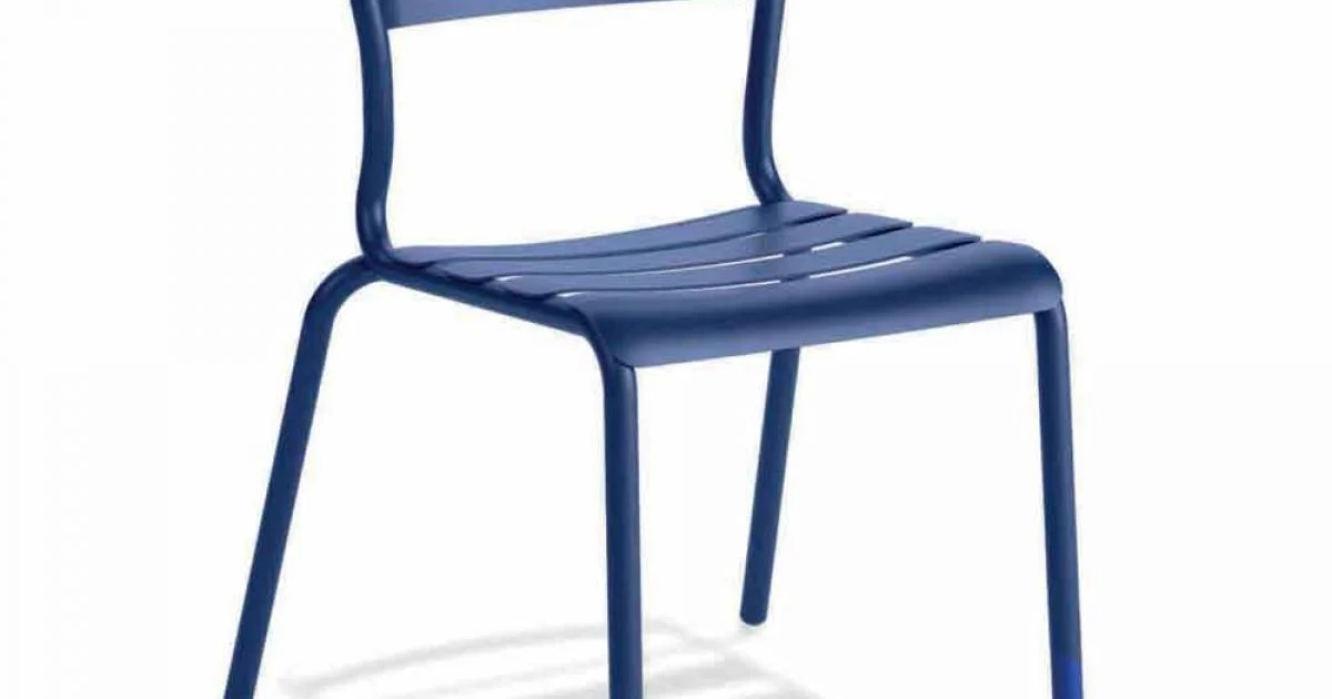Sedia da Esterno in Alluminio Impilabile Made in Italy, 4 Pezzi - Ulyssa