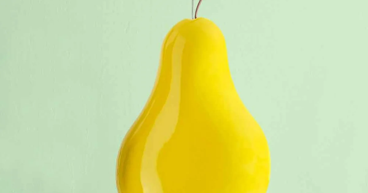 Sospensione Moderna in  Ceramica a Forma di Pera – Fruits Aldo Bernardi