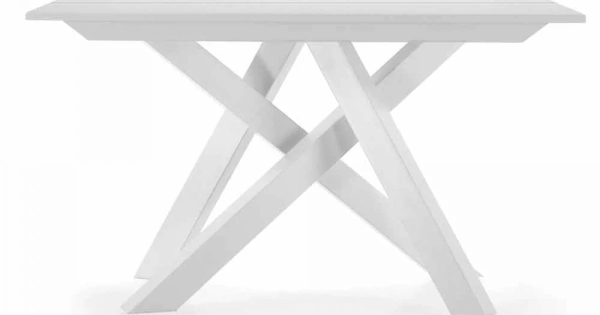 Tavolo Consolle Allungabile fino a 325 cm in Melaminico Made in Italy – Settimmio