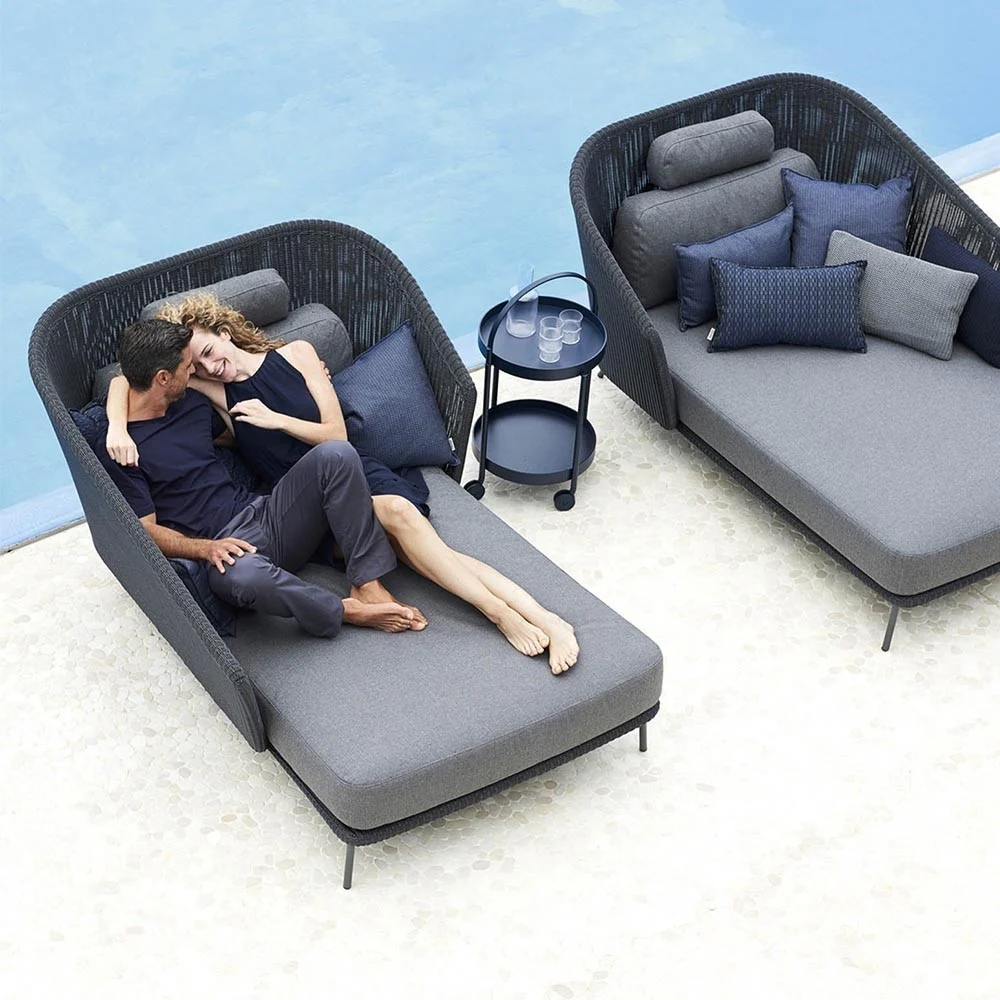 Daybed Mega grigio destro