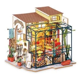 EMILY FLOWER SHOP PUZZLE IN LEGNO 3D