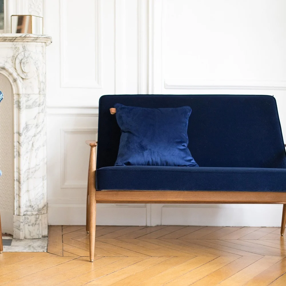 Divano Fox Indigo Velvet