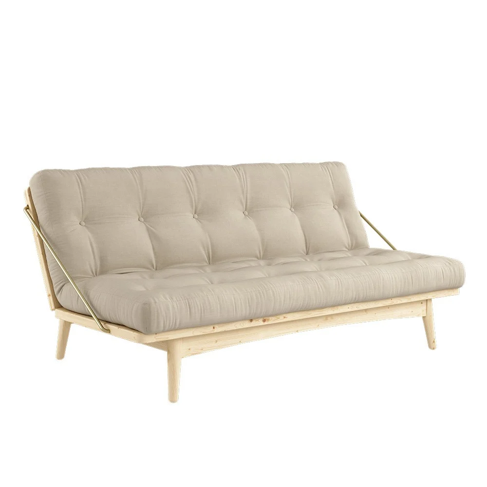Divano letto 3 posti Folk 747 Beige