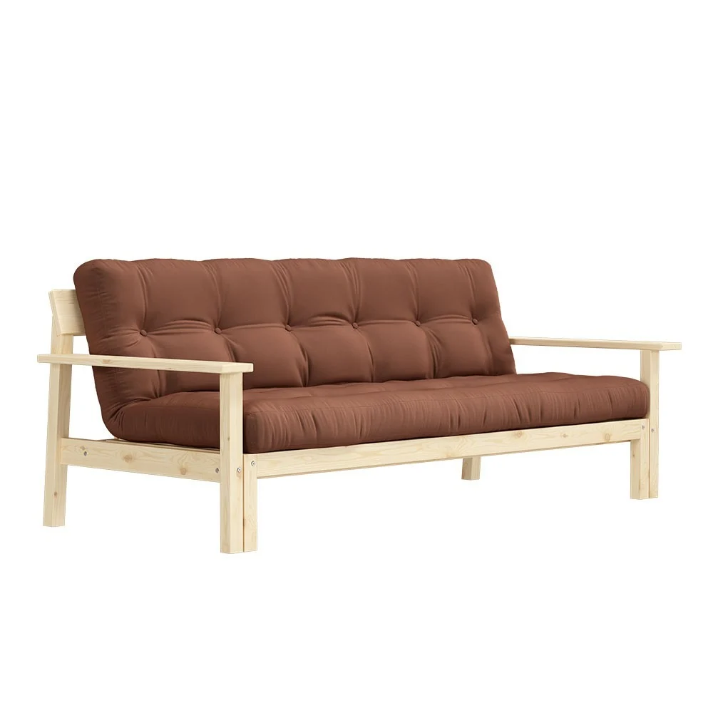 Divano letto 3 posti Unwind 759 Clay Brown