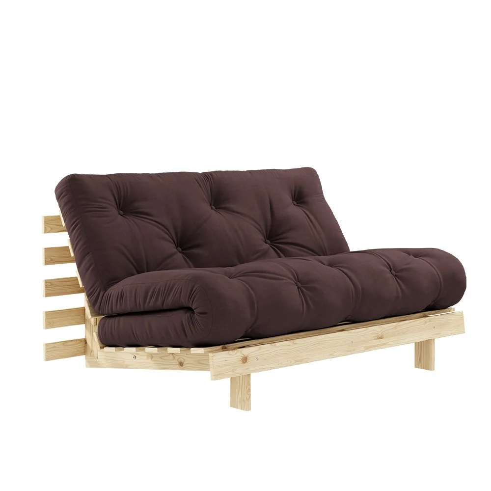Divano letto a 2 posti Roots 715 Brown
