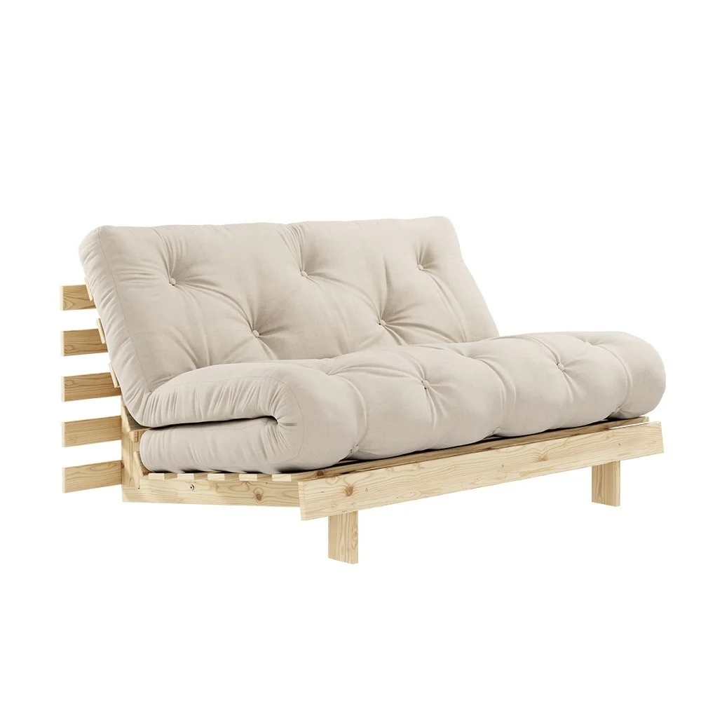 Divano letto a 2 posti Roots 747 Beige