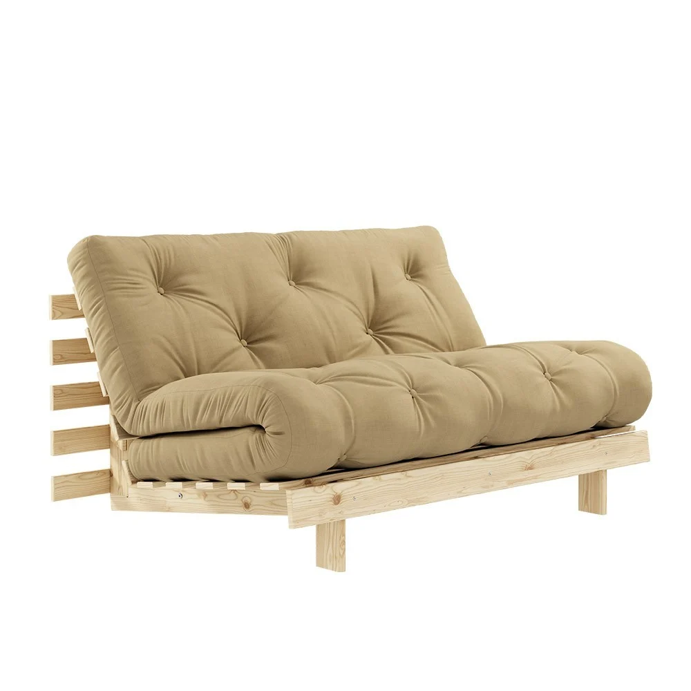 Divano letto a 2 posti Roots 758 Wheat Beige