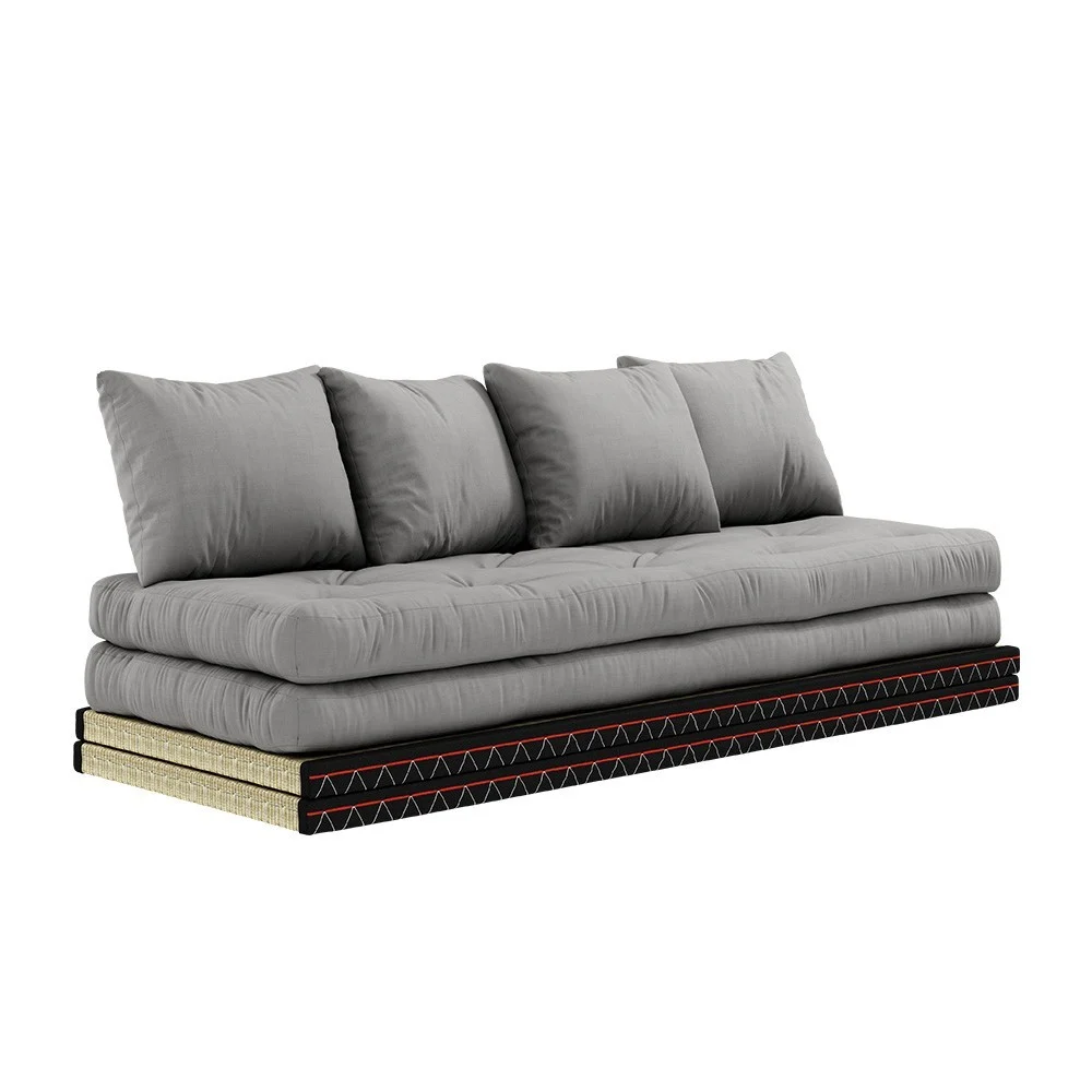 Divano letto a 3 posti Chico 746 Grigio