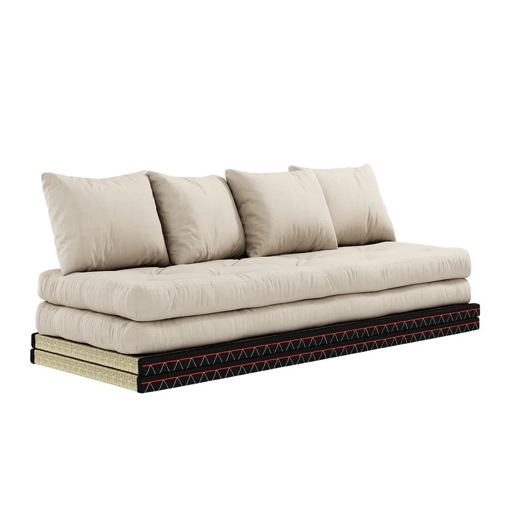 Divano letto a 3 posti Chico 747 Beige