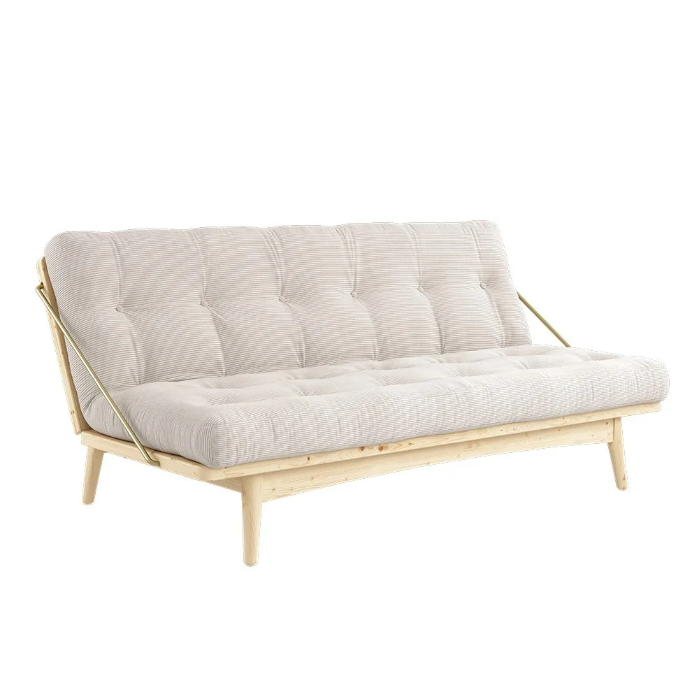 Divano letto a 3 posti Folk 510 Avorio