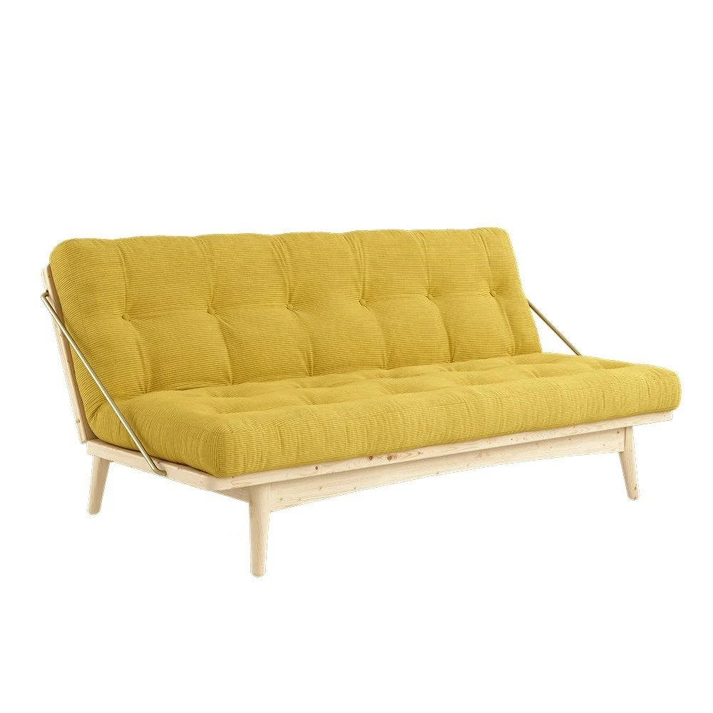 Divano letto a 3 posti Folk 514 Miele