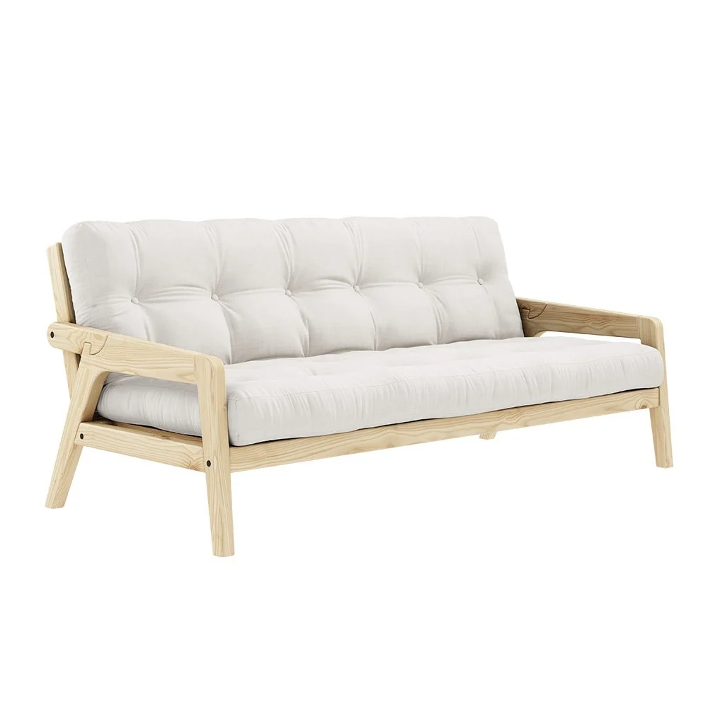 Divano letto a 3 posti Grab 701 Natural