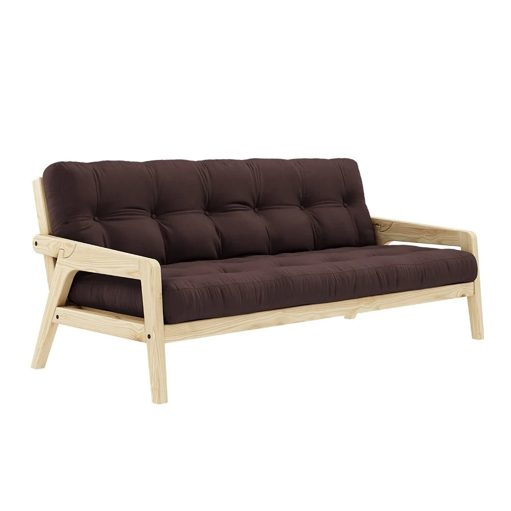 Divano letto a 3 posti Grab 715 Brown