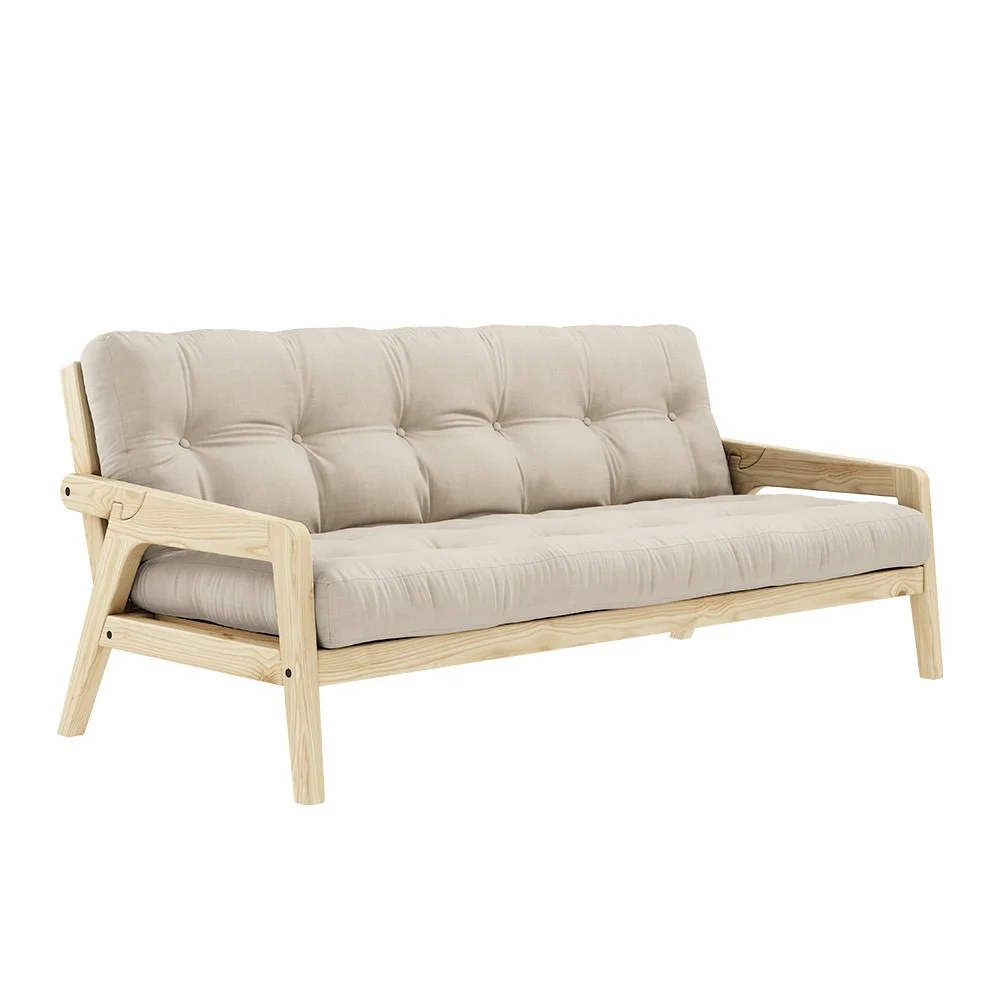 Divano letto a 3 posti Grab 747 Beige