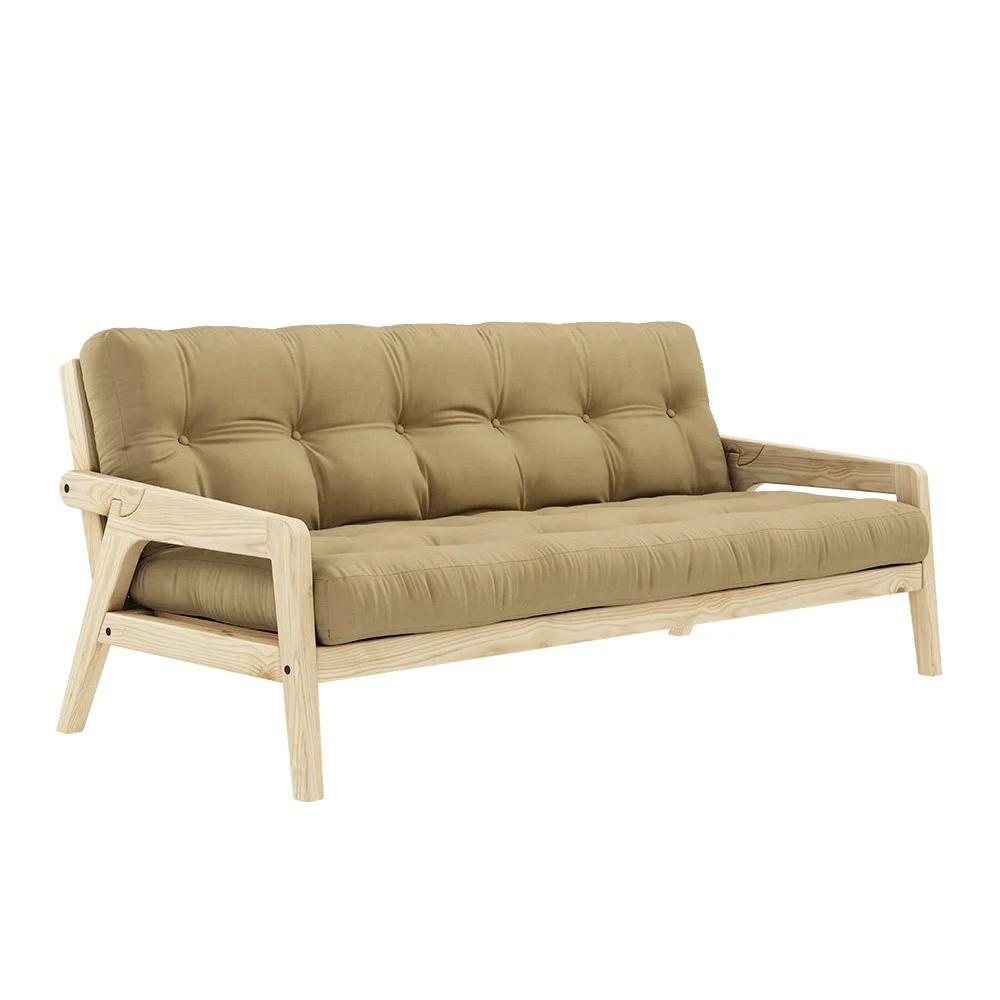 Divano letto a 3 posti Grab 758 Wheat Beige