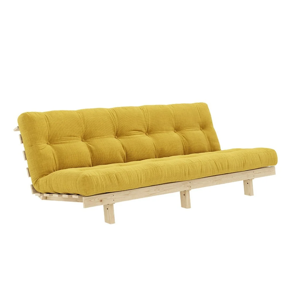Divano letto a 3 posti Lean 514 Honey