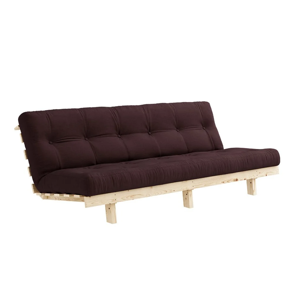Divano letto a 3 posti Lean 715 Brown