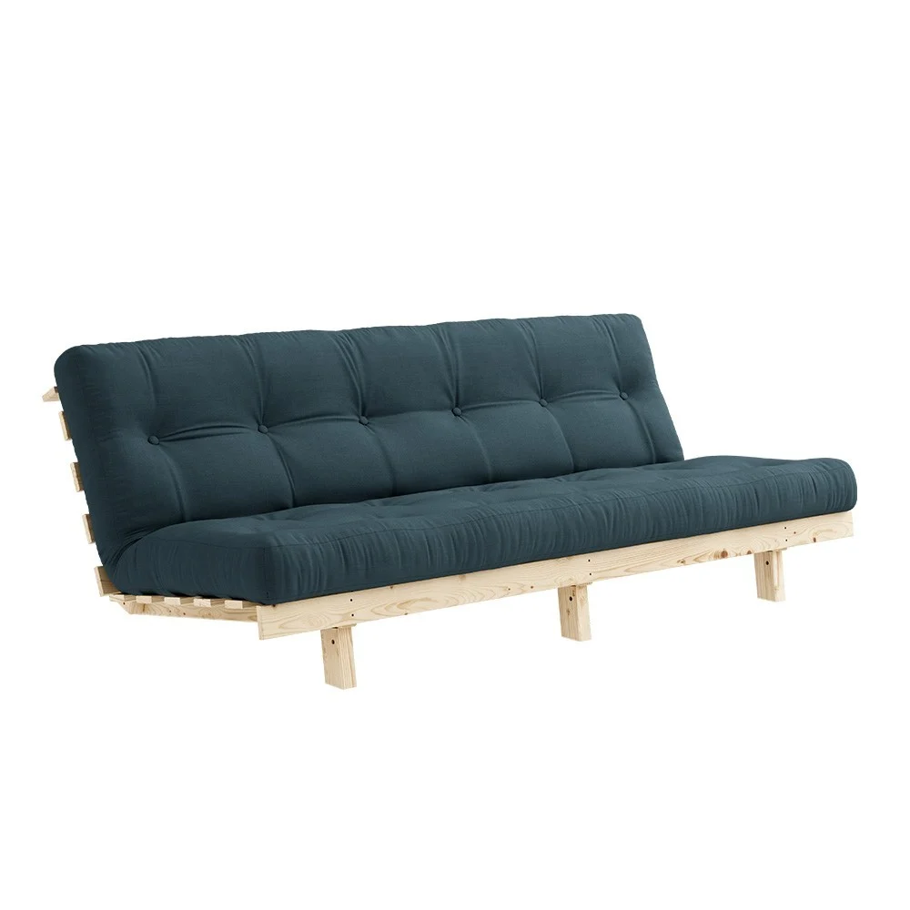 Divano letto a 3 posti Lean 757 Petrol Blue