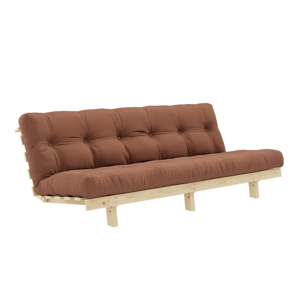 Divano letto a 3 posti Lean 759 Clay Brown