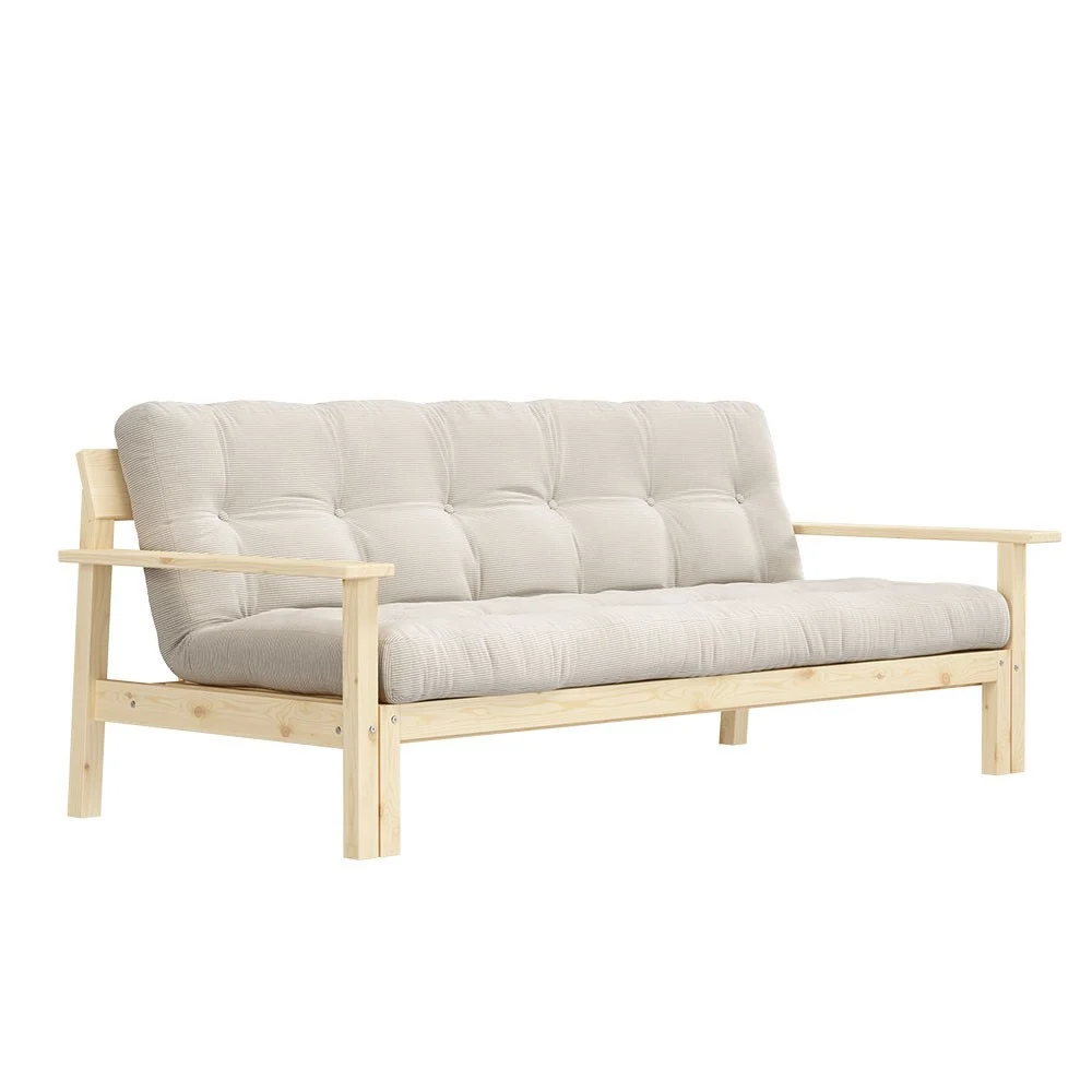 Divano letto a 3 posti Unwind 501 Avorio