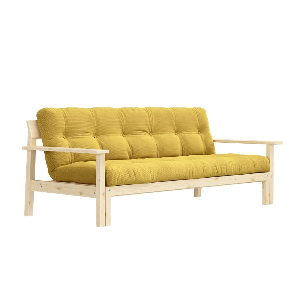 Divano letto a 3 posti Unwind 514 Miele